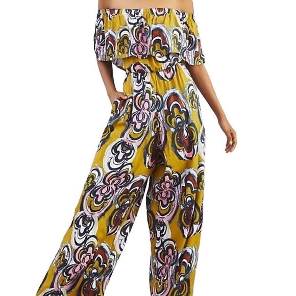 Bel Kazan Lily Jumpsuit from Anthropologie XL NWT - Picture 1 of 4
